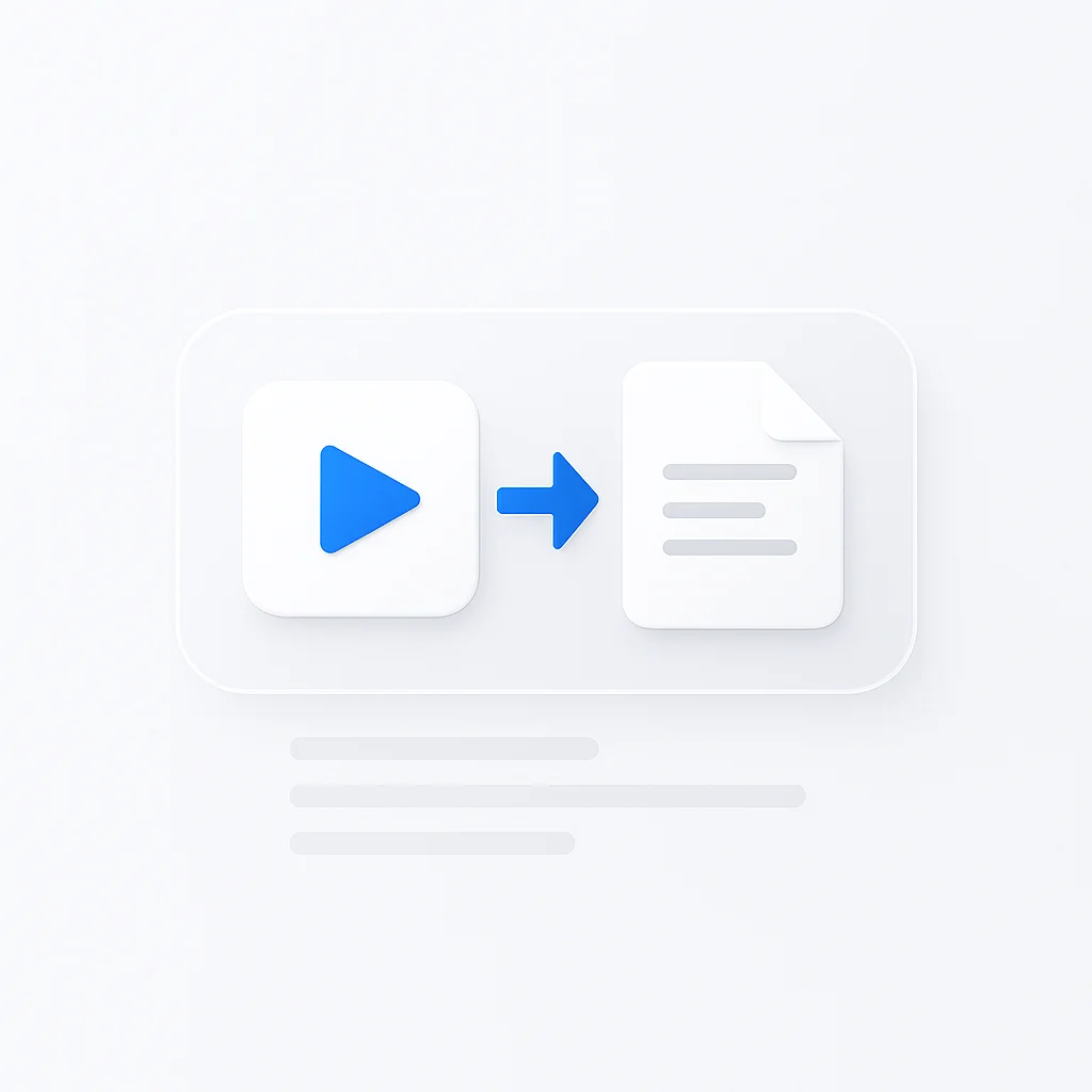 How to Convert Video to Document: Best Methods & Tools 2026
