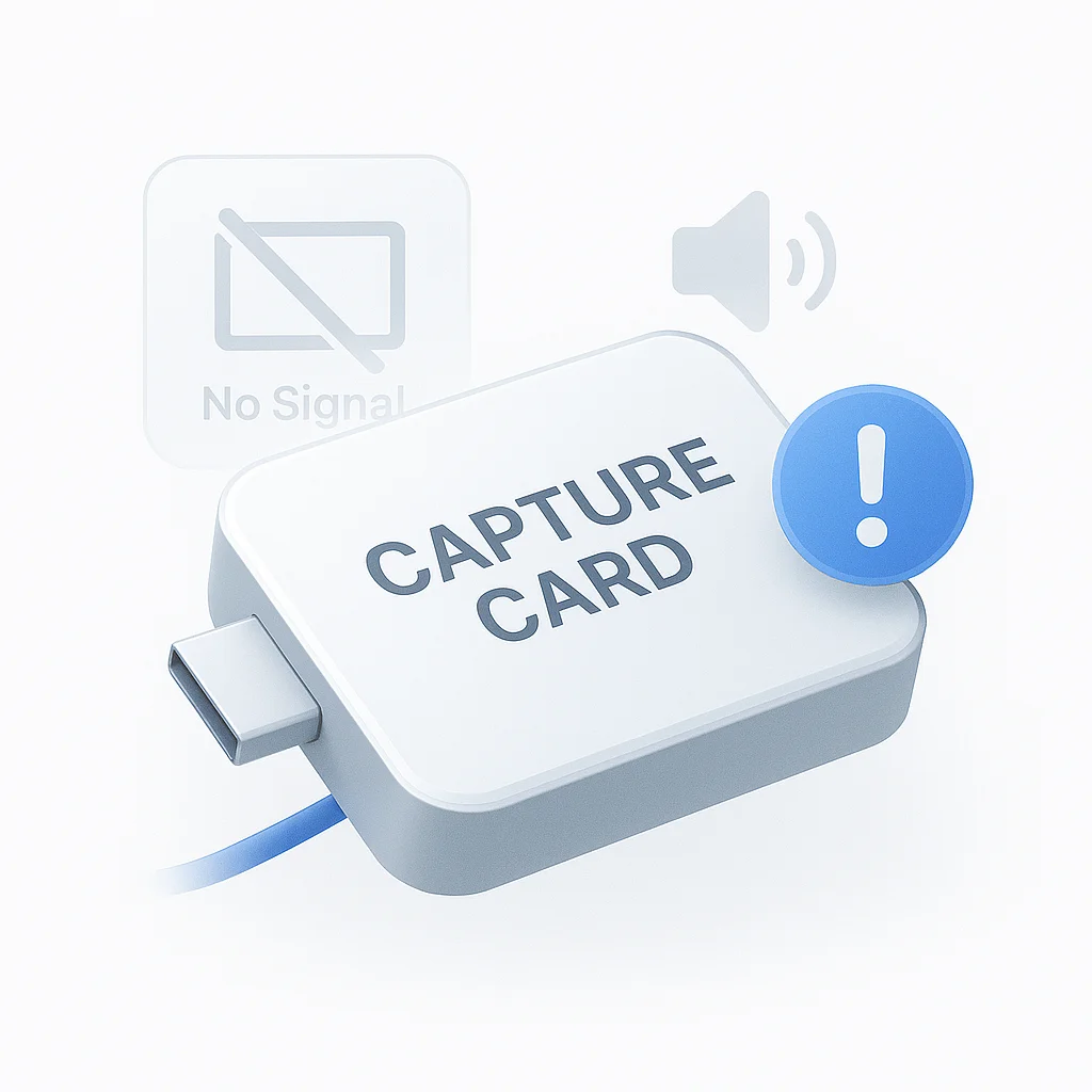 Capture Card Not Working? 8 Common Problems & How to Fix Them (2026)